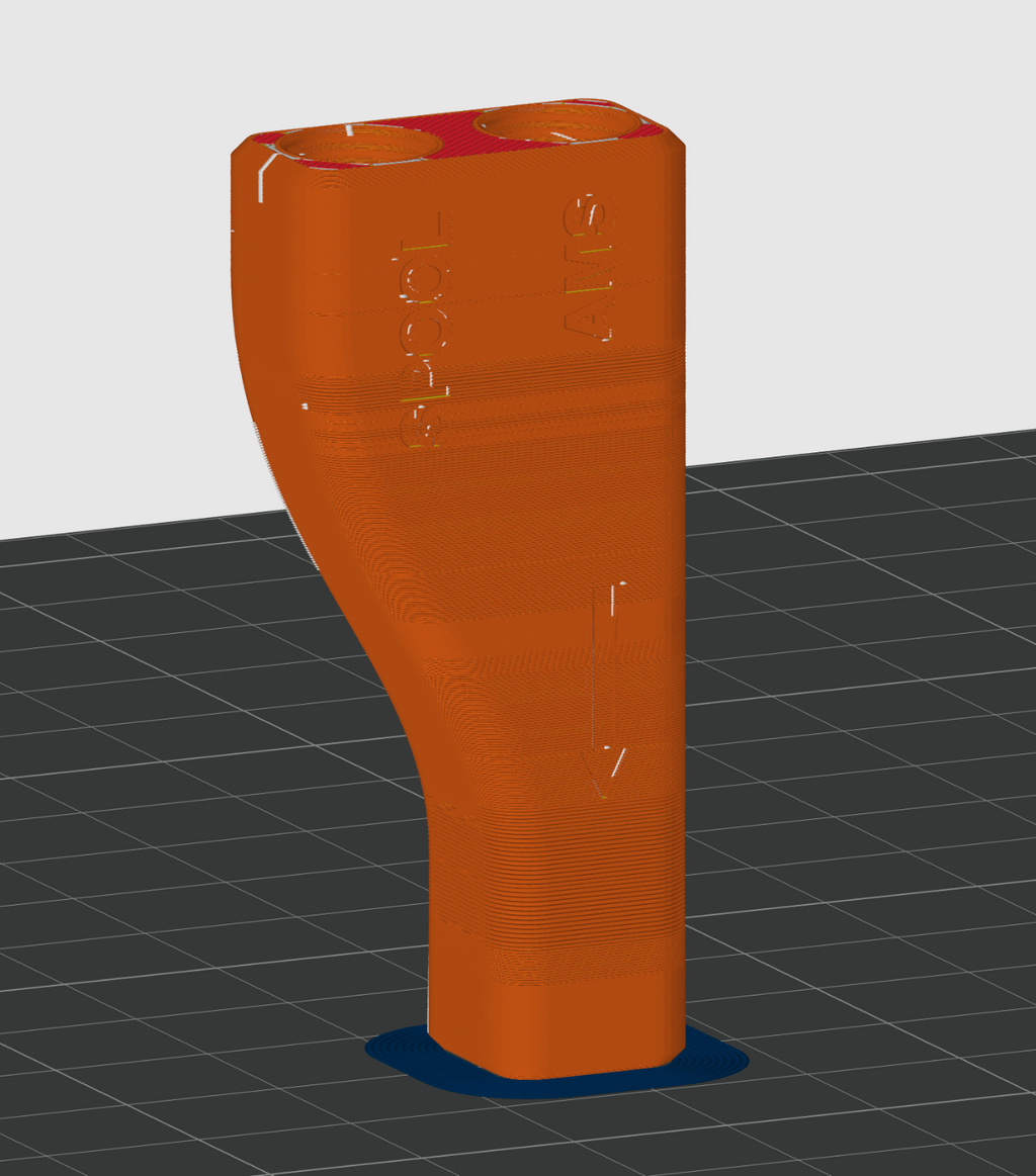 AMS Filament Splitter Adapter
