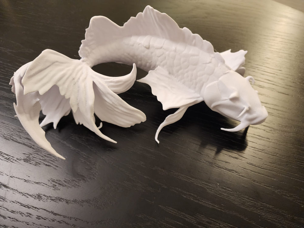 Realistic Koi Fish