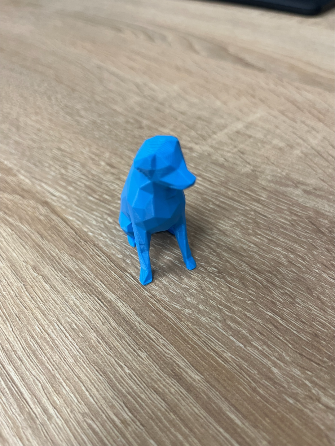 Low poly dog labrador