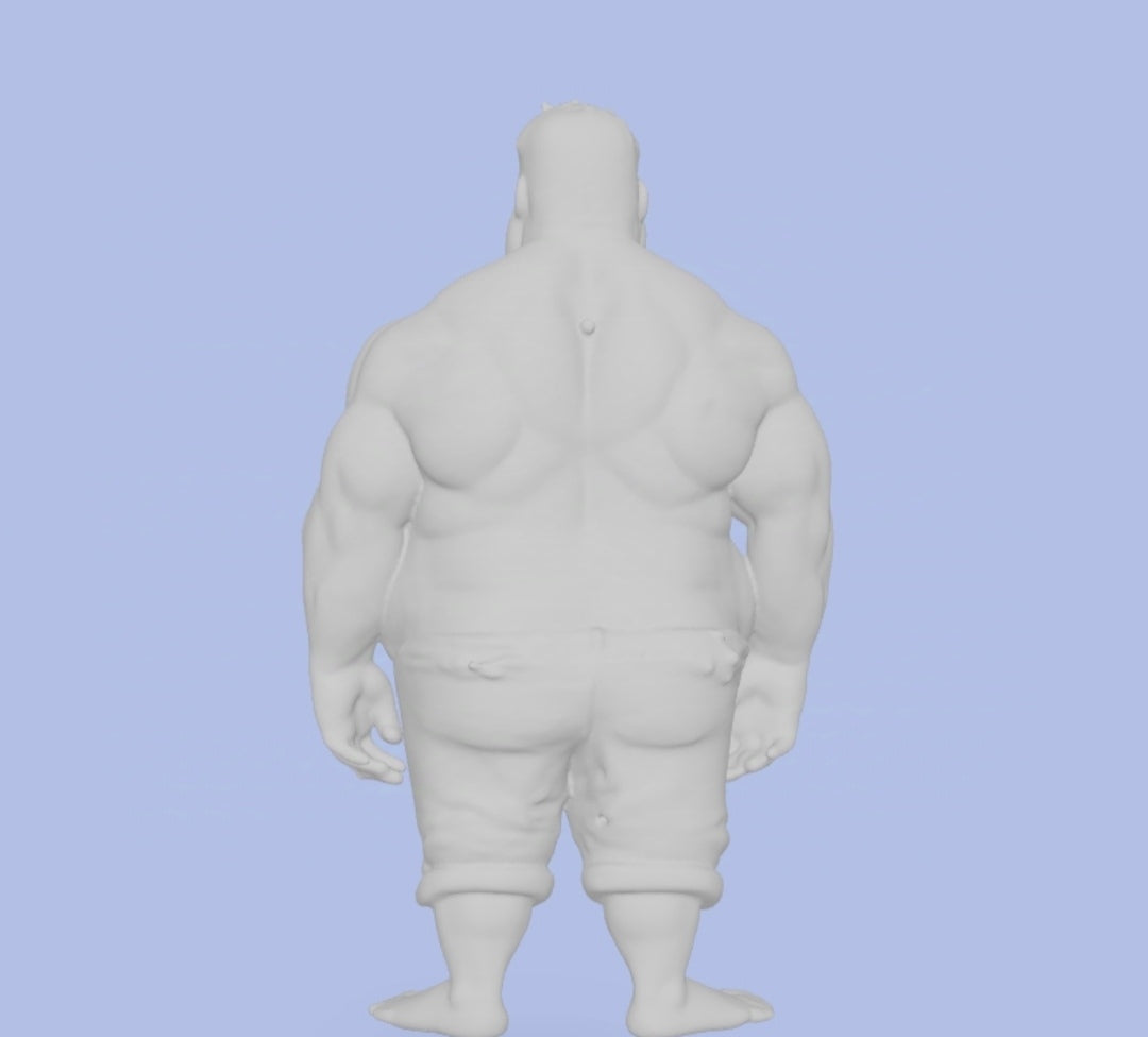 Gordo musculoso