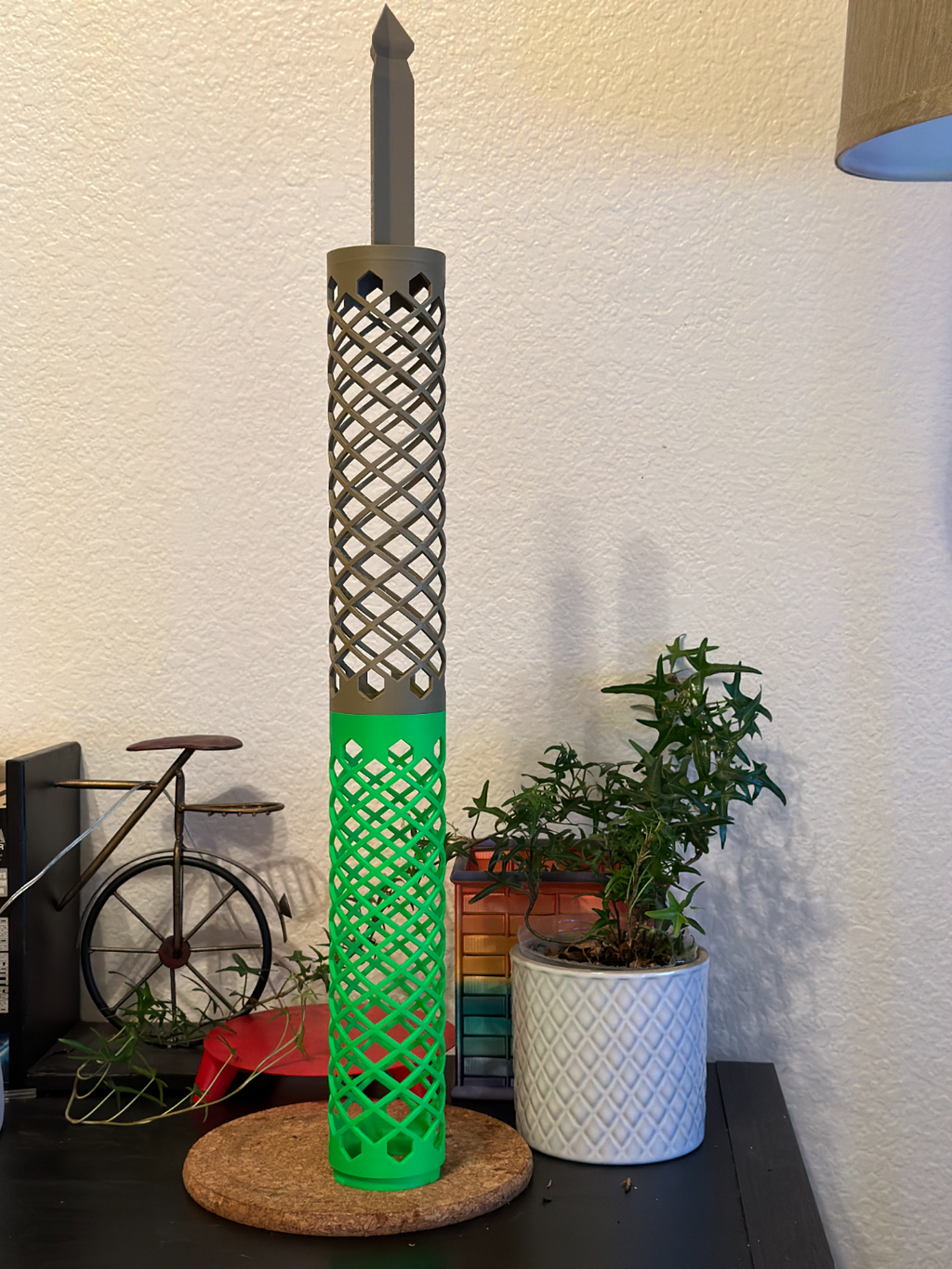 Modular Moss Pole System with addons