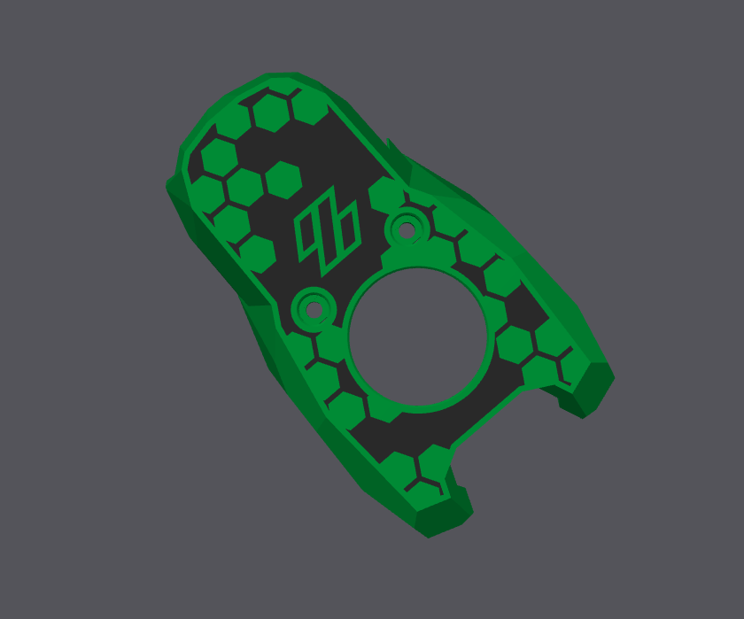 Mini Stealthburner with Hex pattern
