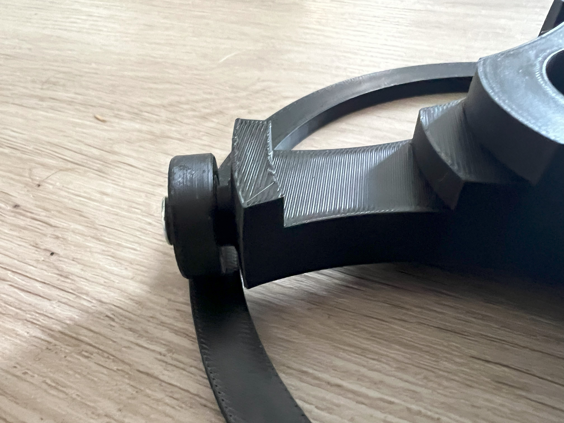 Horizontal Filament/Spool Holder for M5 screws