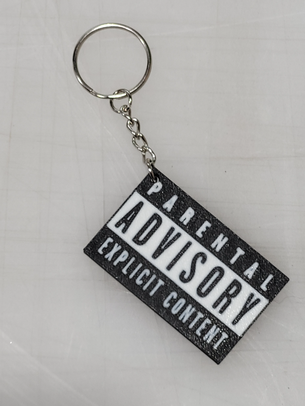 Parental Advisory Label Decal/Keychain/Magnet
