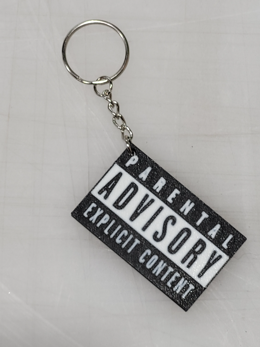 Parental Advisory Label Decal/Keychain/Magnet