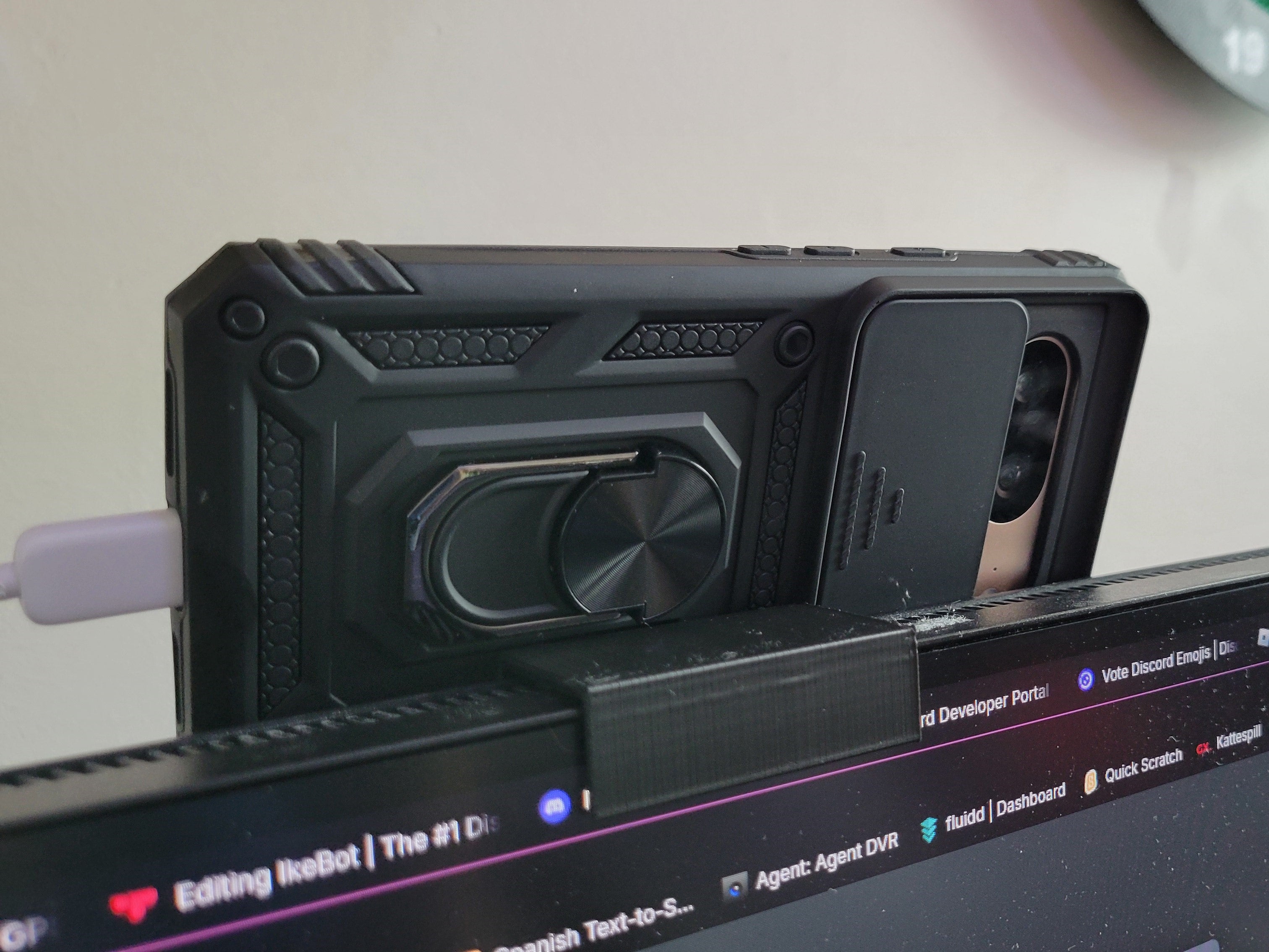 Monitor Phone Webcam Mount
