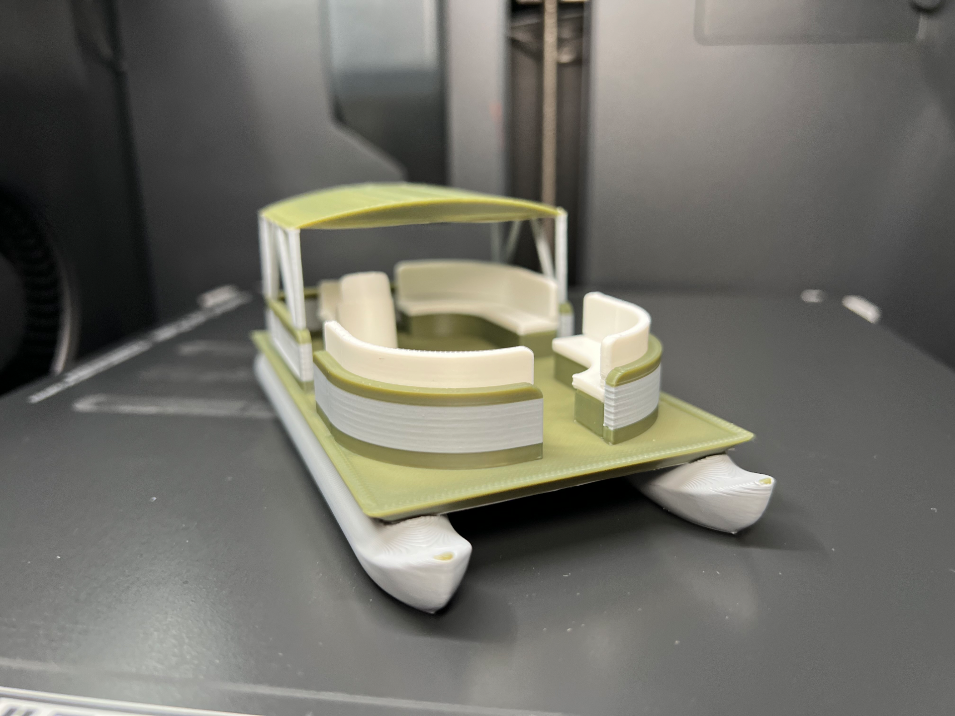 Pontoon Boat 4 colors