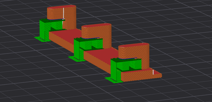 Stackable Box holder mount for IKEA Skadis
