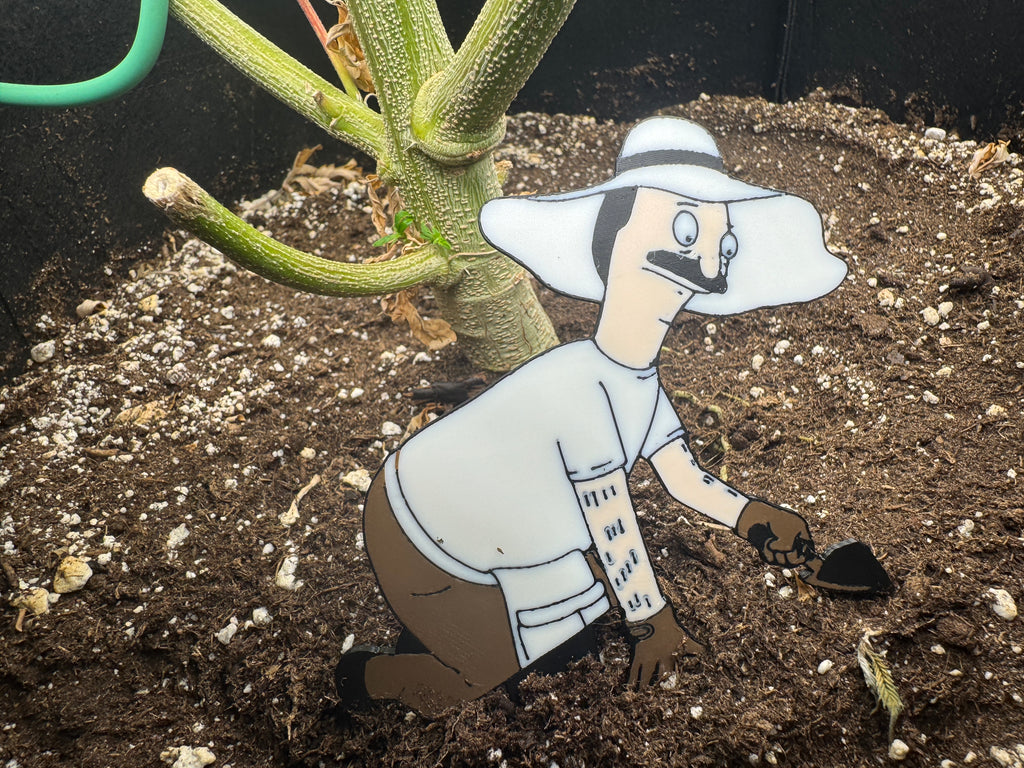 Burger Dad Gardening Plant Decoration
