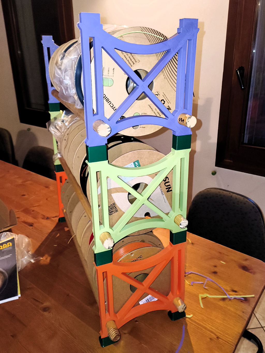 modular filament spool holder