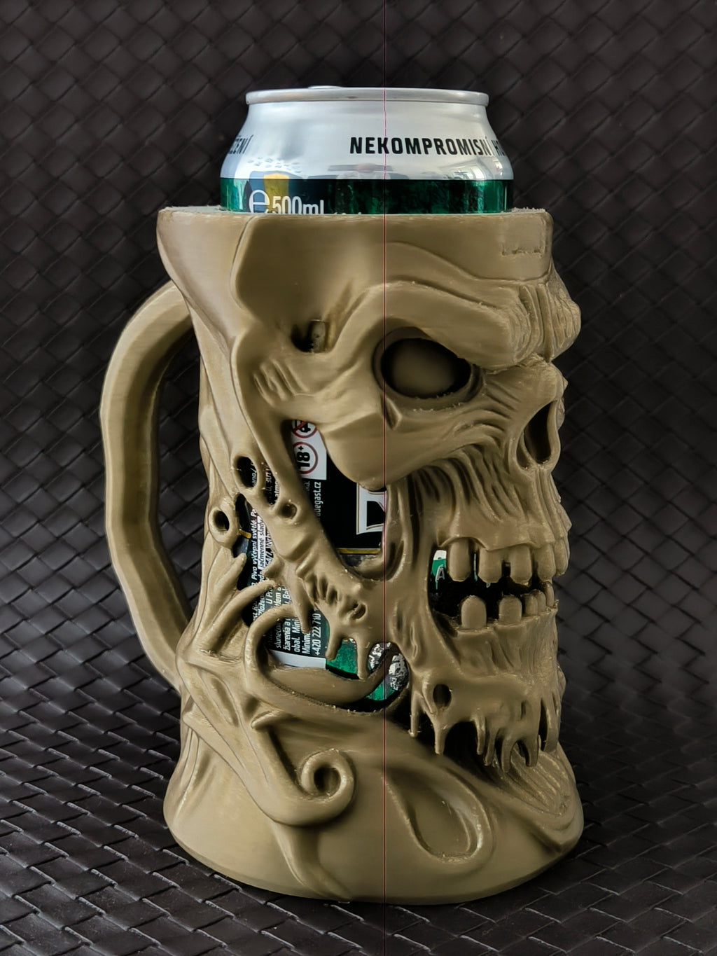 Melting Demon Can Holder / Beer mug