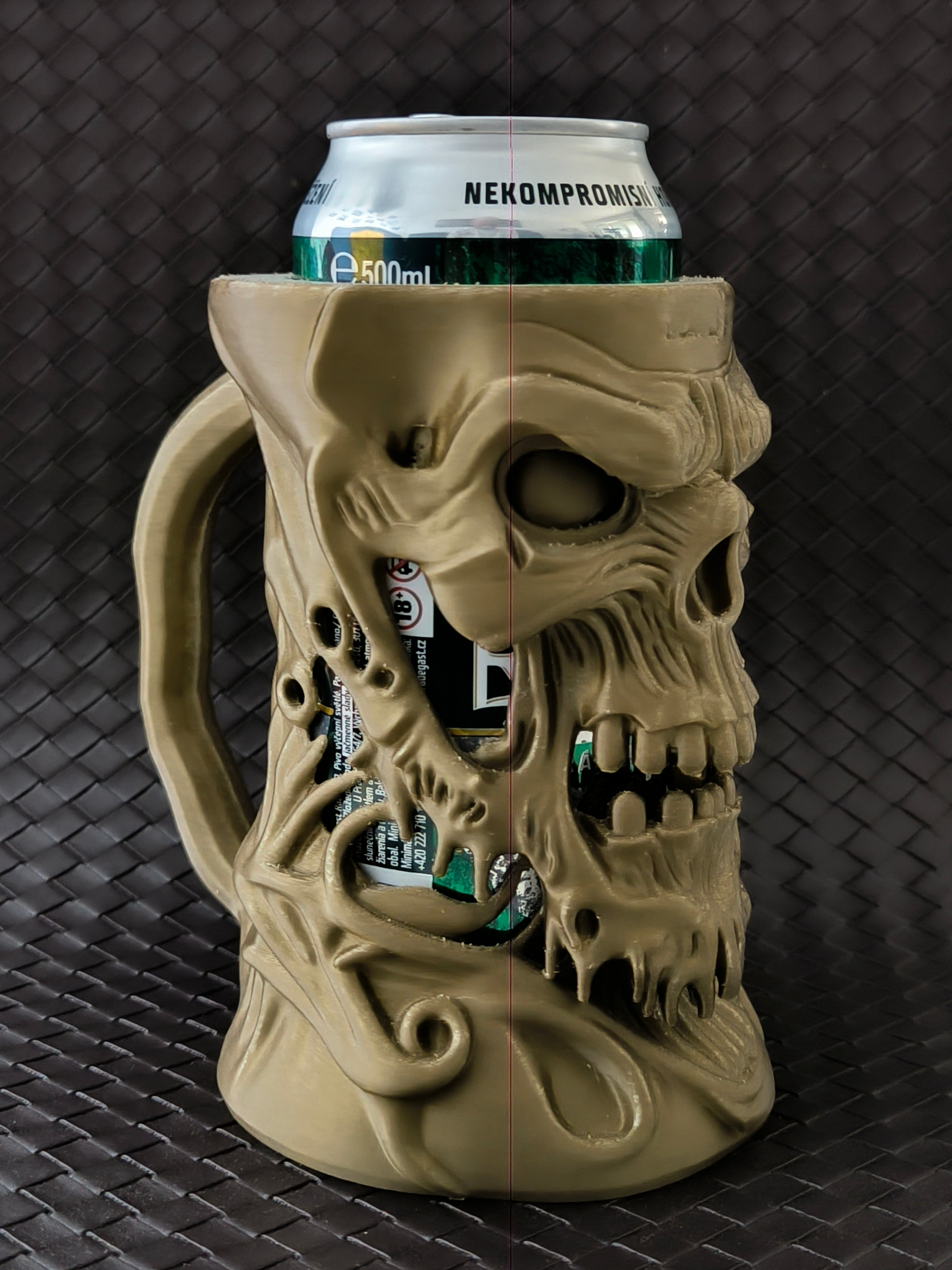 Melting Demon Can Holder / Beer mug