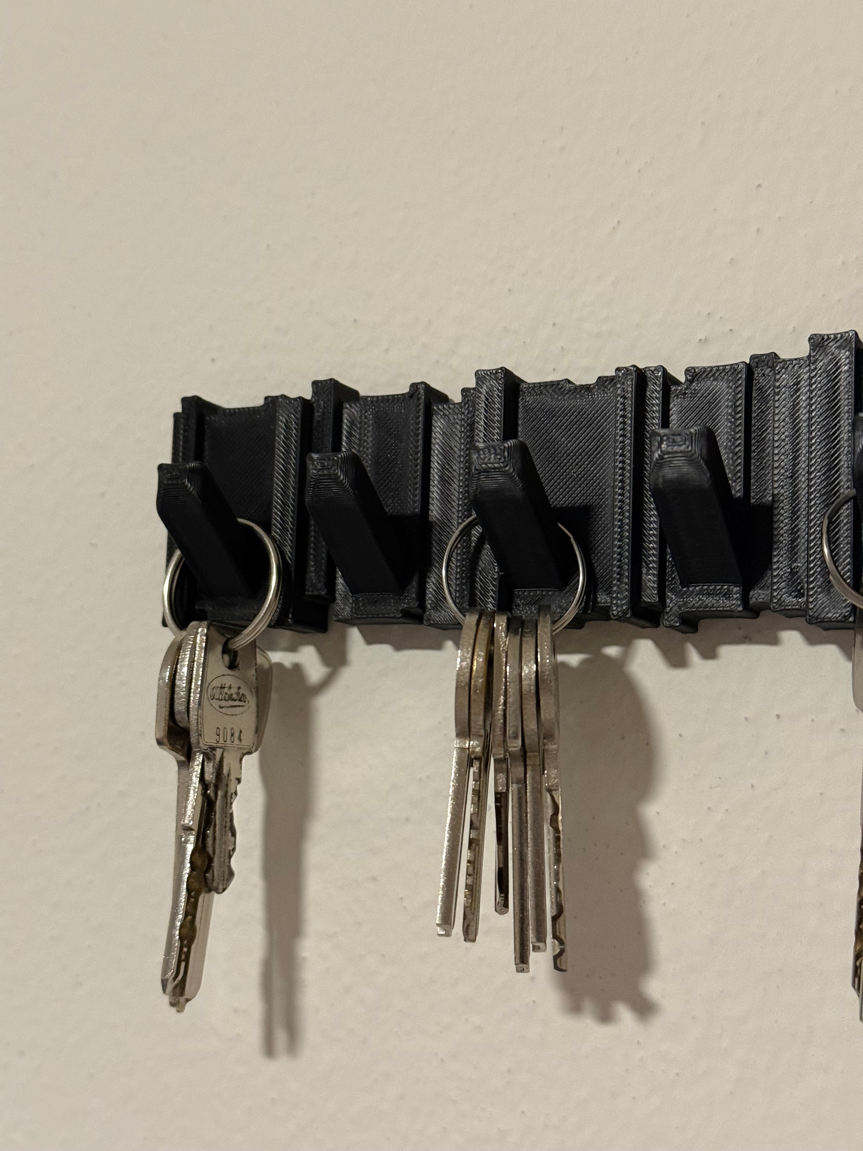 Wall key hook