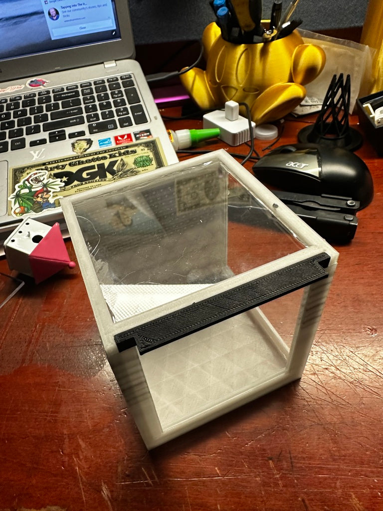 4x4 cube terrarium