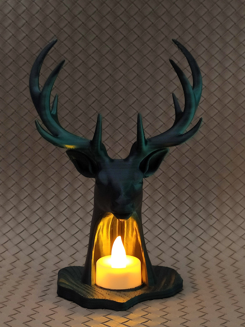 Deer Statue - LED Tea light Holder