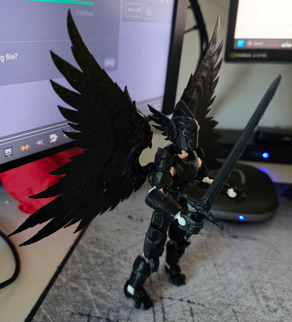 Dummy 13 Wings, Sword, & Shield Set