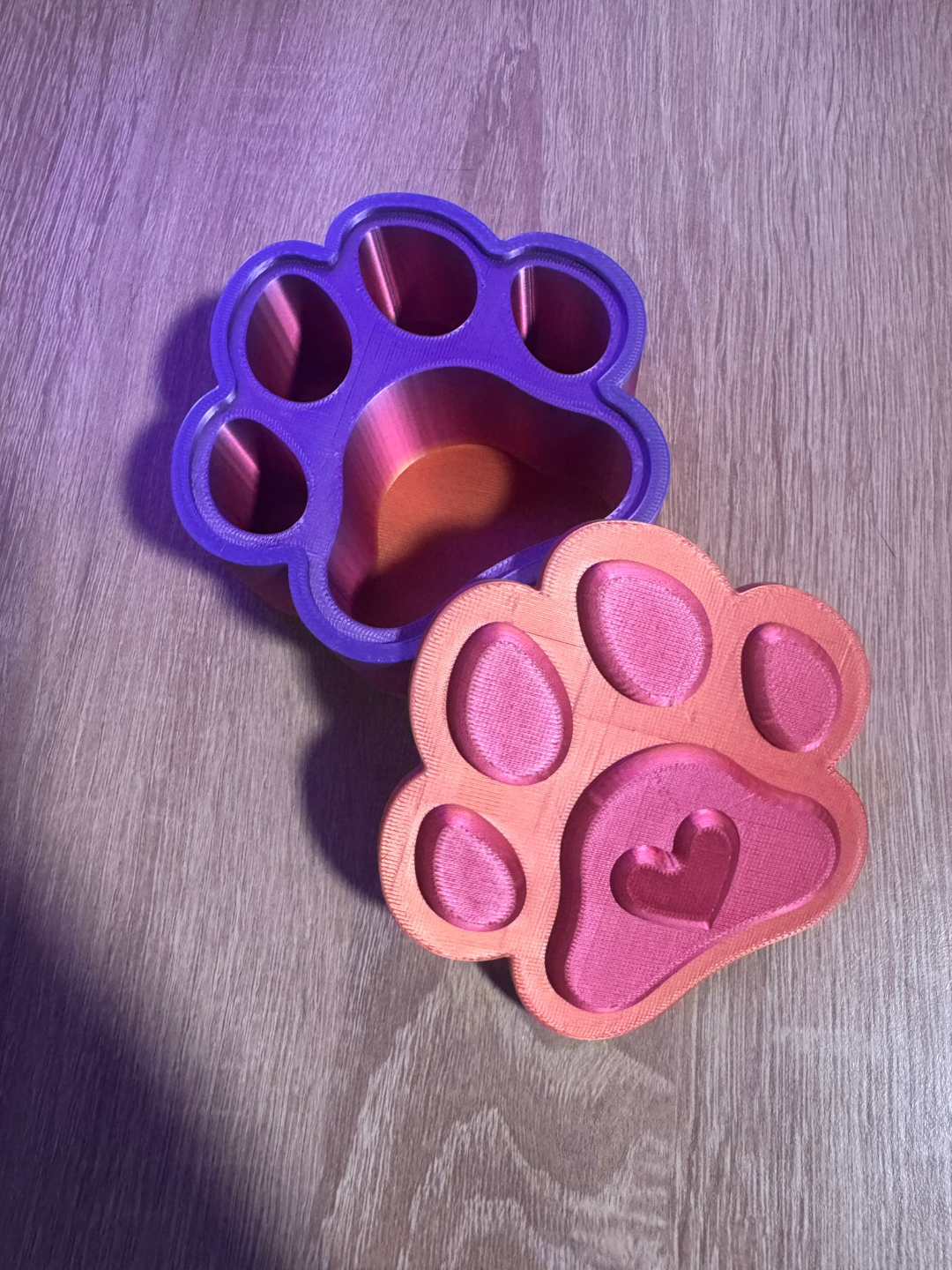 Pfoten Dose für Schmuck oder Leckerchen