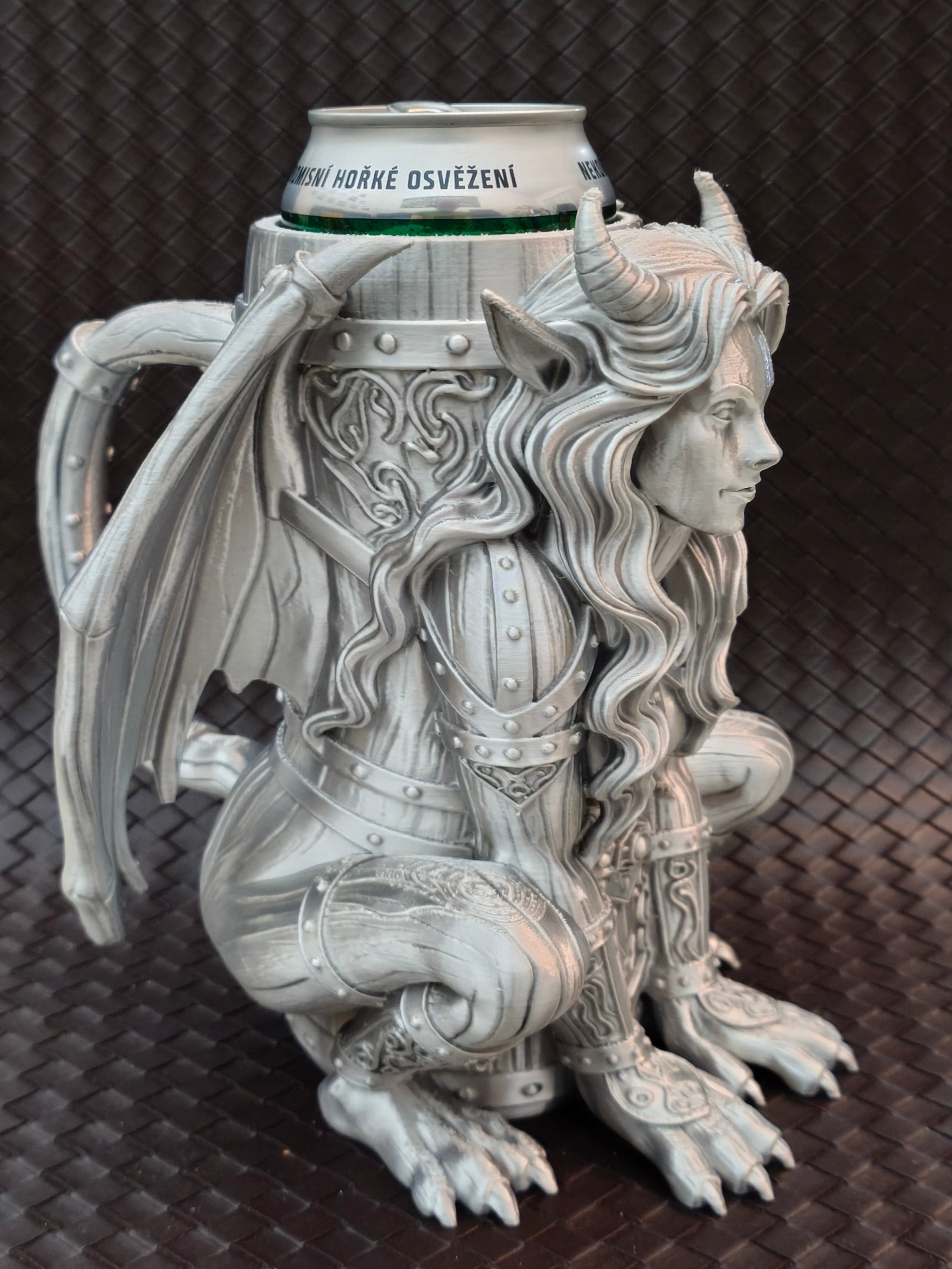 Temptress Gargoyle - Can Holder / Beer mug
