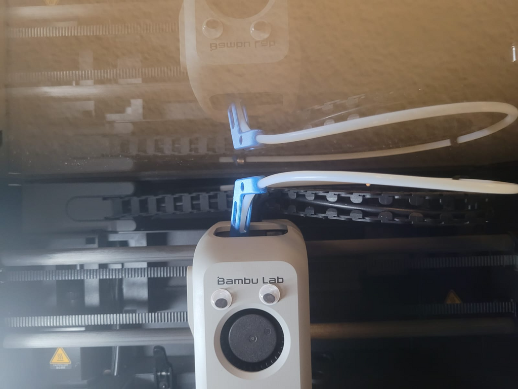 Fast Bambulab P1S P1P ptfe tube Guide