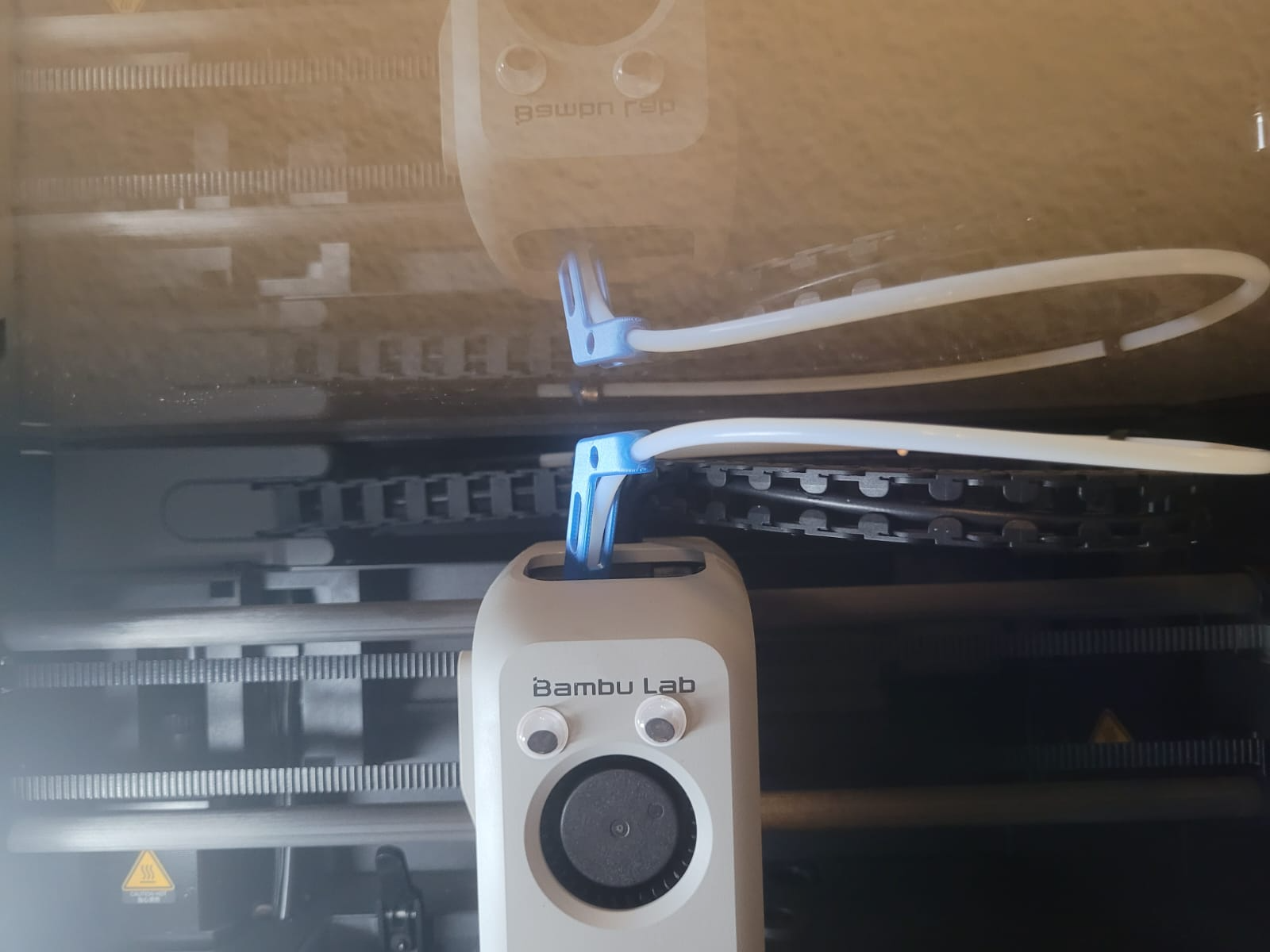Fast Bambulab P1S P1P ptfe tube Guide