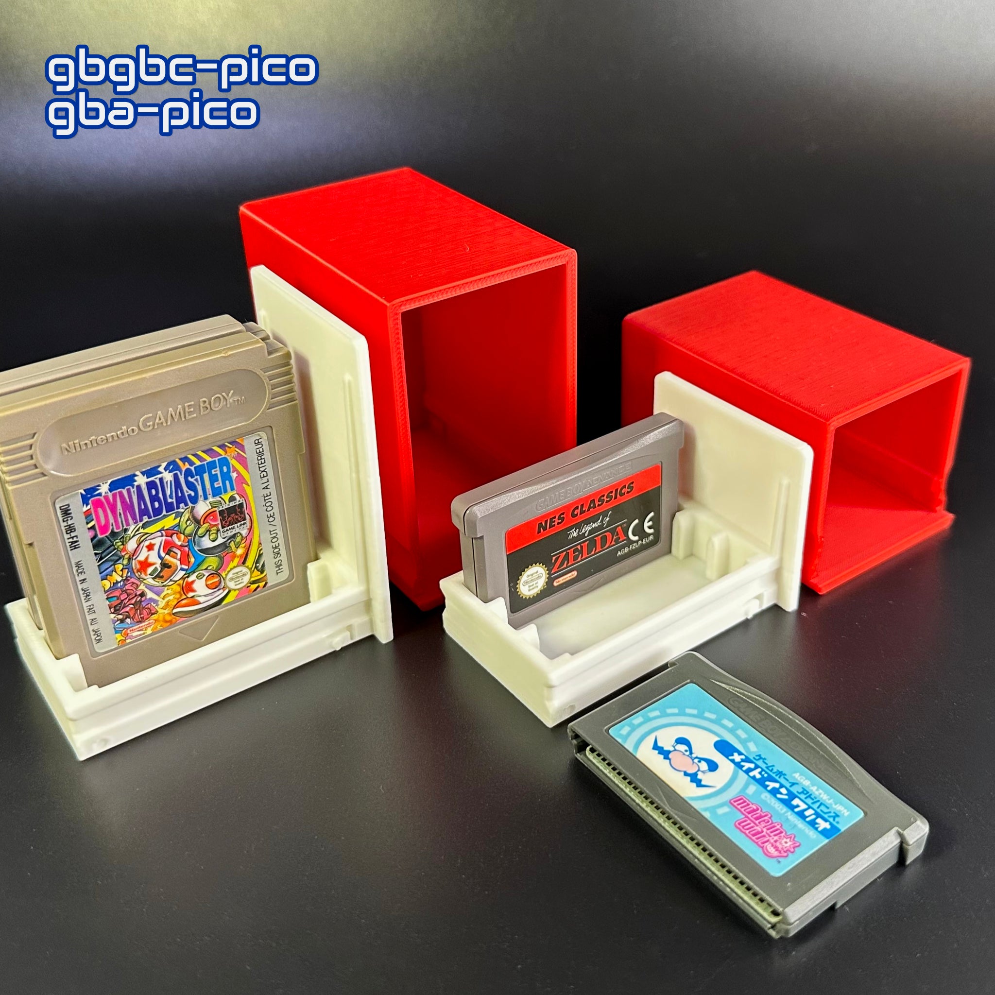 Handheld Cartridges Storage (GameBoy and more...)