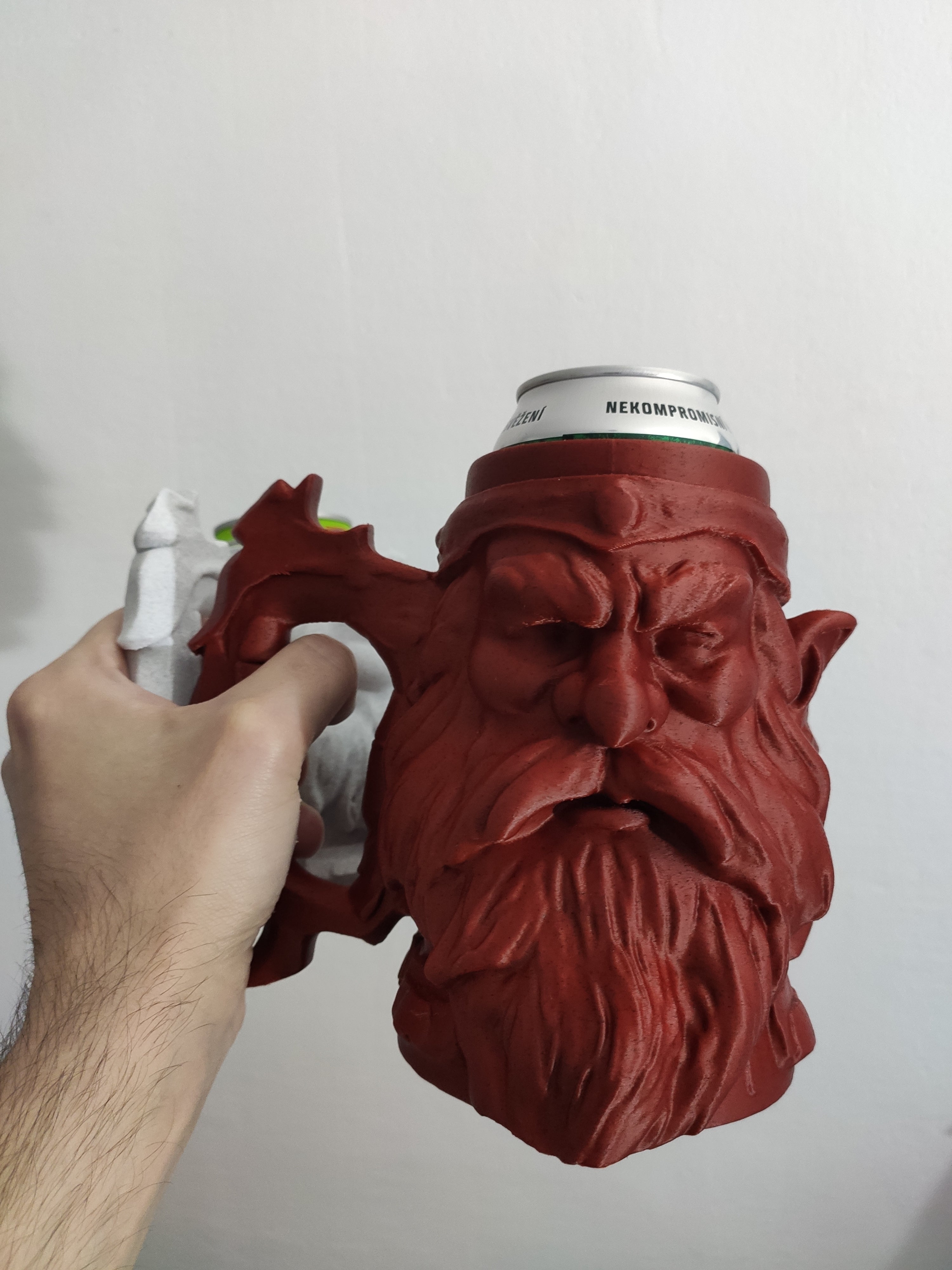 Battle Dwarf - Can Holder (0.5L + 12oz Cans)