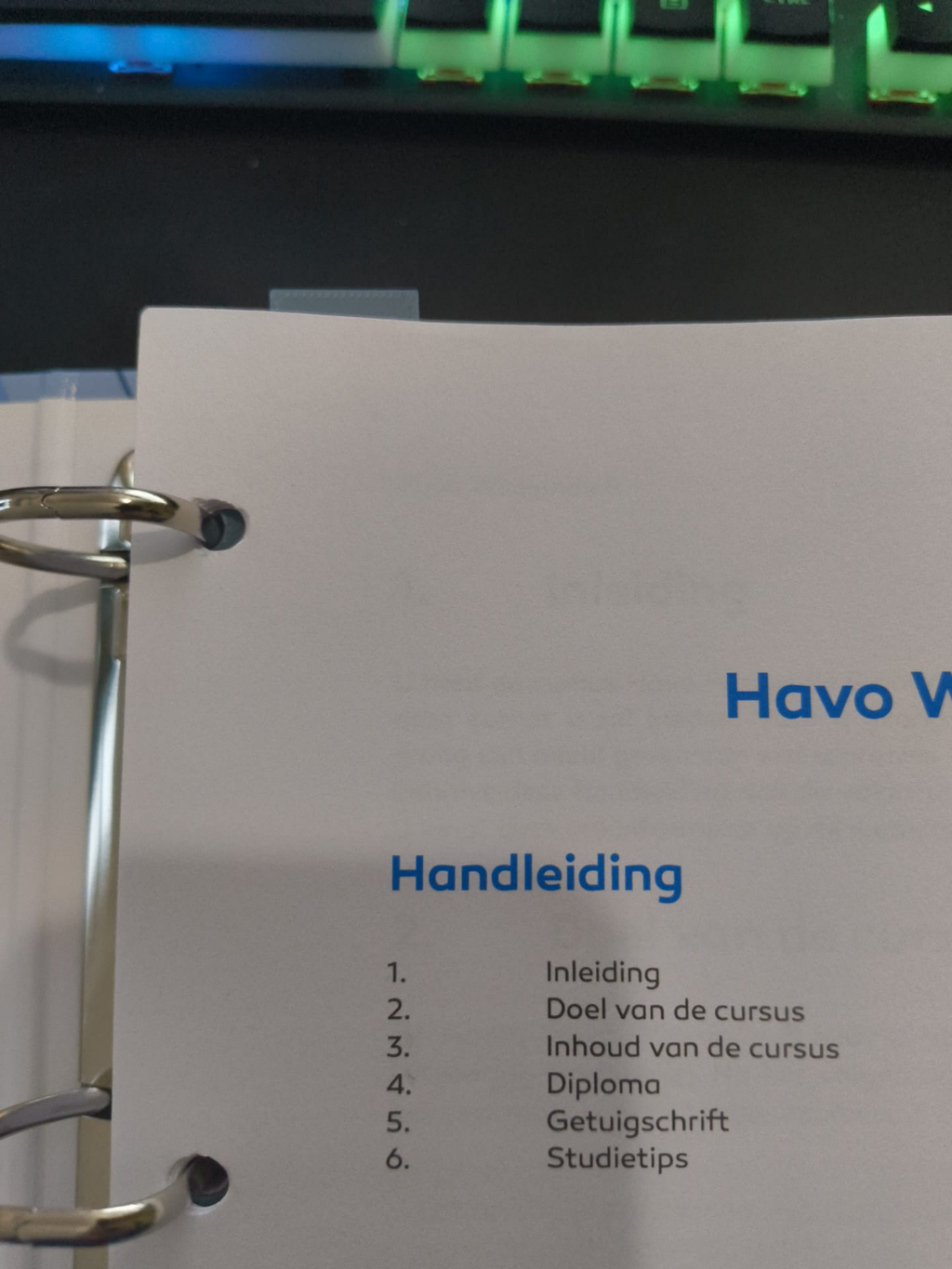 Folder marker