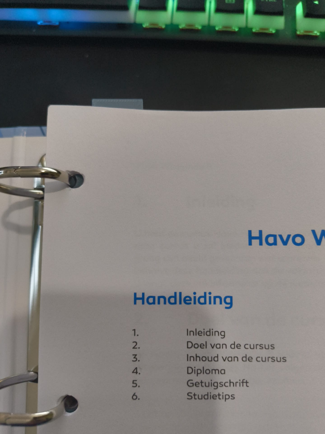 Folder marker