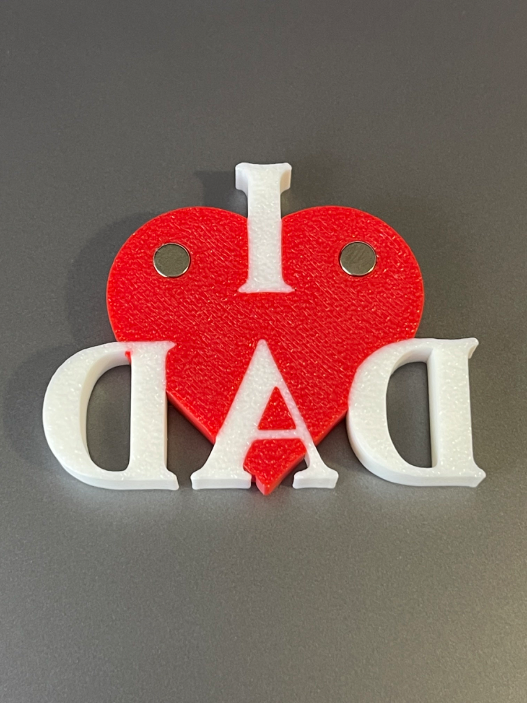 I Love Dad Magnet