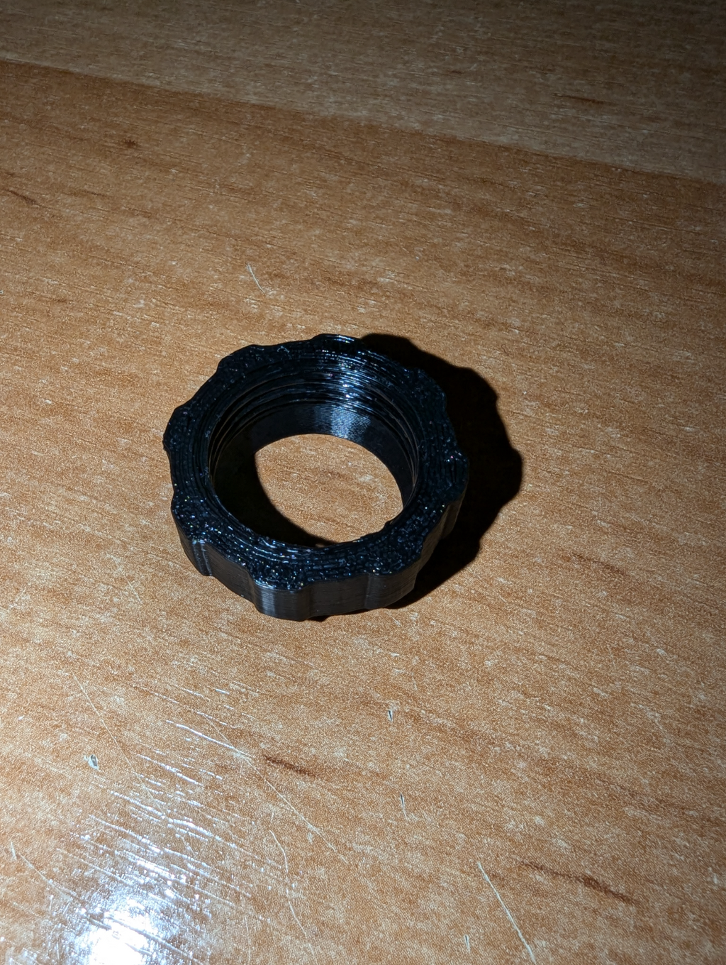 Replacement cap nut for car phone holder