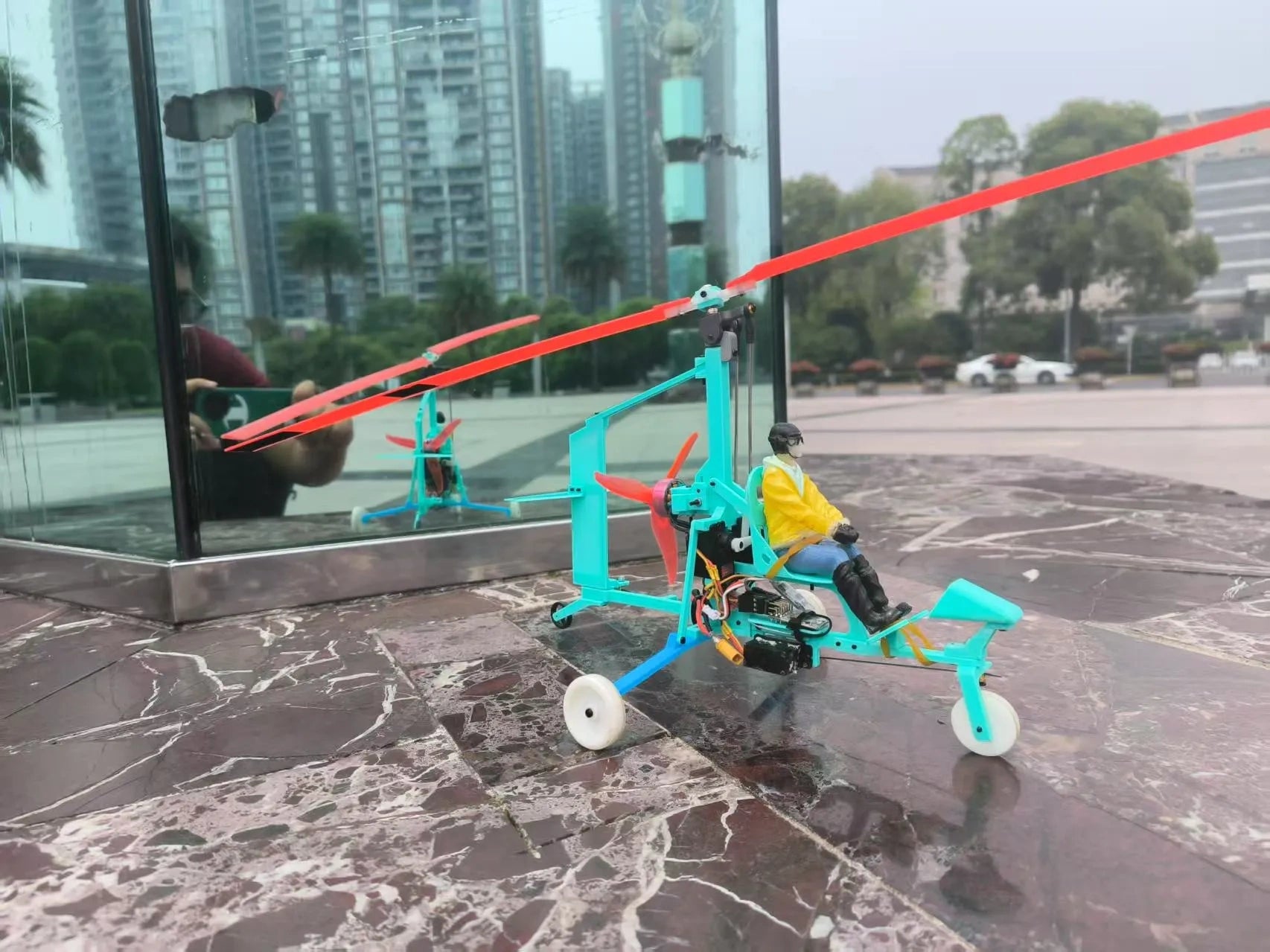 自转旋翼机【遥控】auto gyro RC