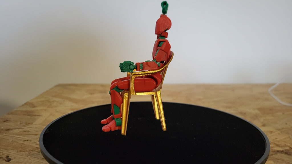 Plastic Garden Chair for Dummy 13