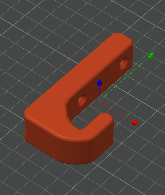 Simple cable tie pole hook / holder (5 versions)