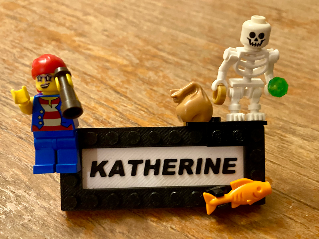 Brick Name Tag
