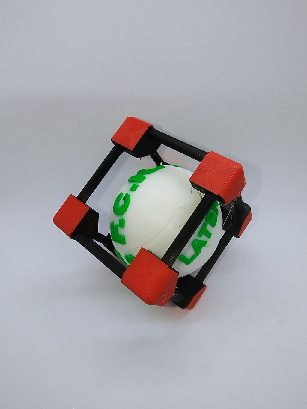 random dice in cage