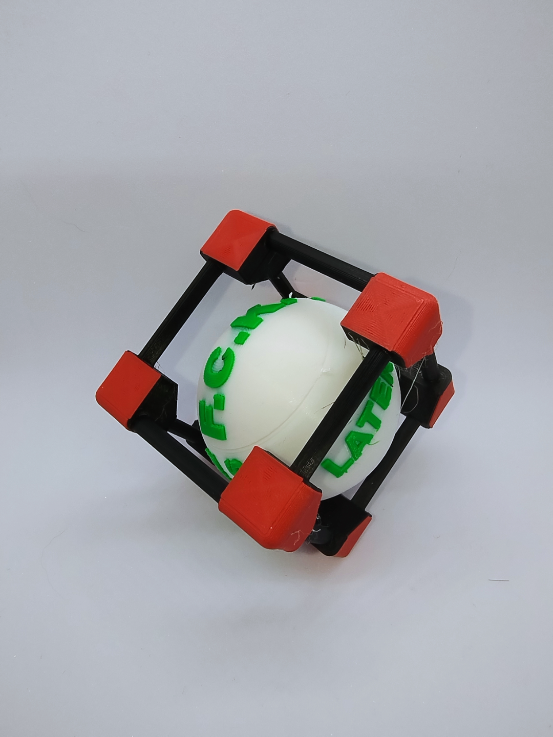 random dice in cage