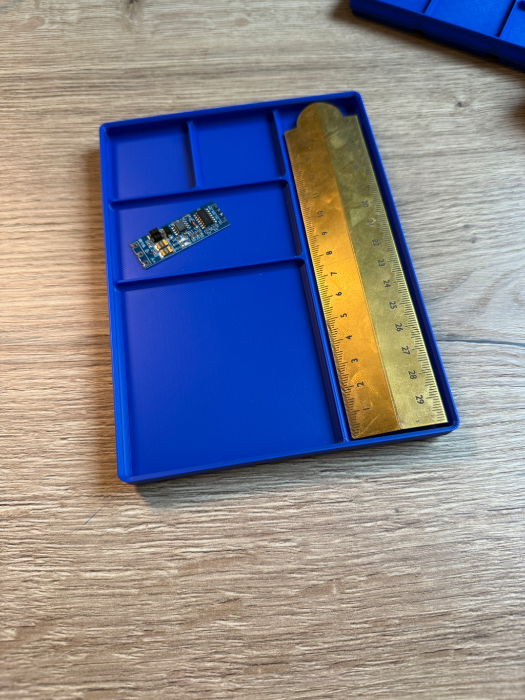 Gridfinity parts tray 3x4 1.5u height