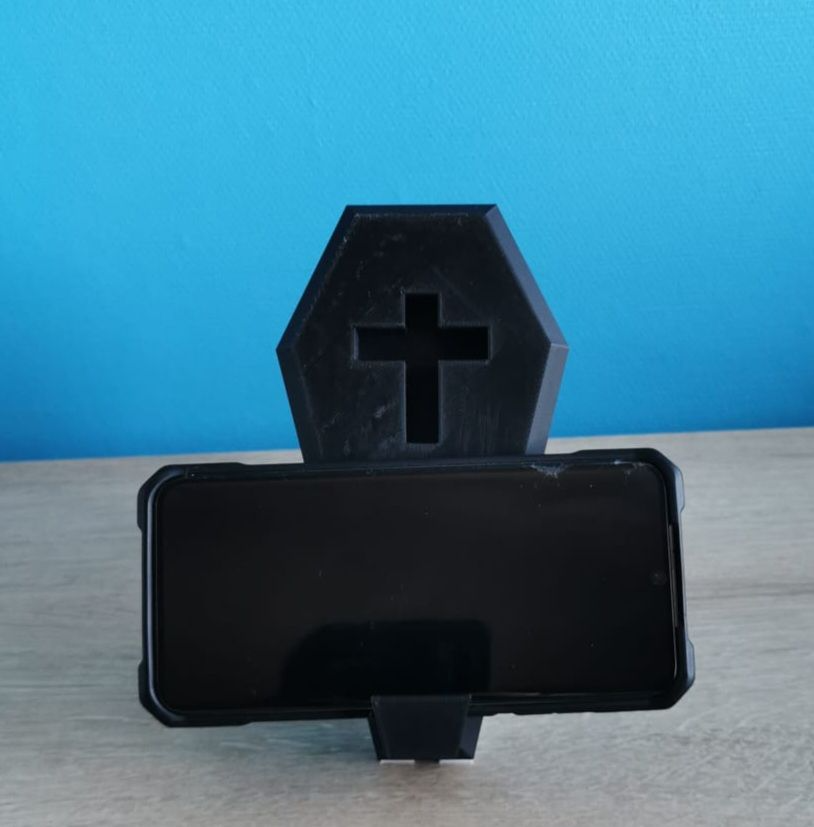 Skeletons phone stand