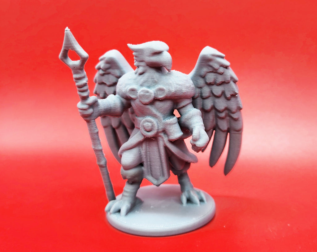 Aarakocra Warrior Miniature