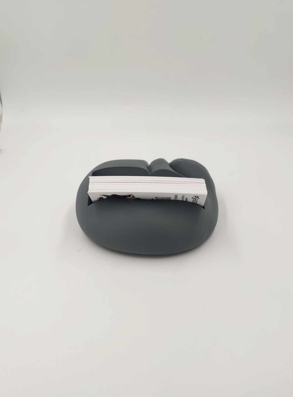 Adorable Sleeping Cat Business Card Holder