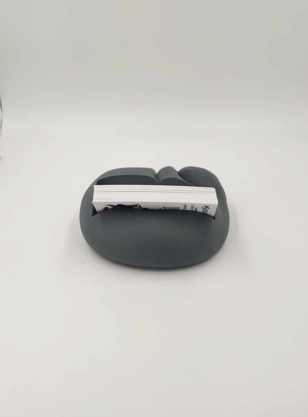 Adorable Sleeping Cat Business Card Holder