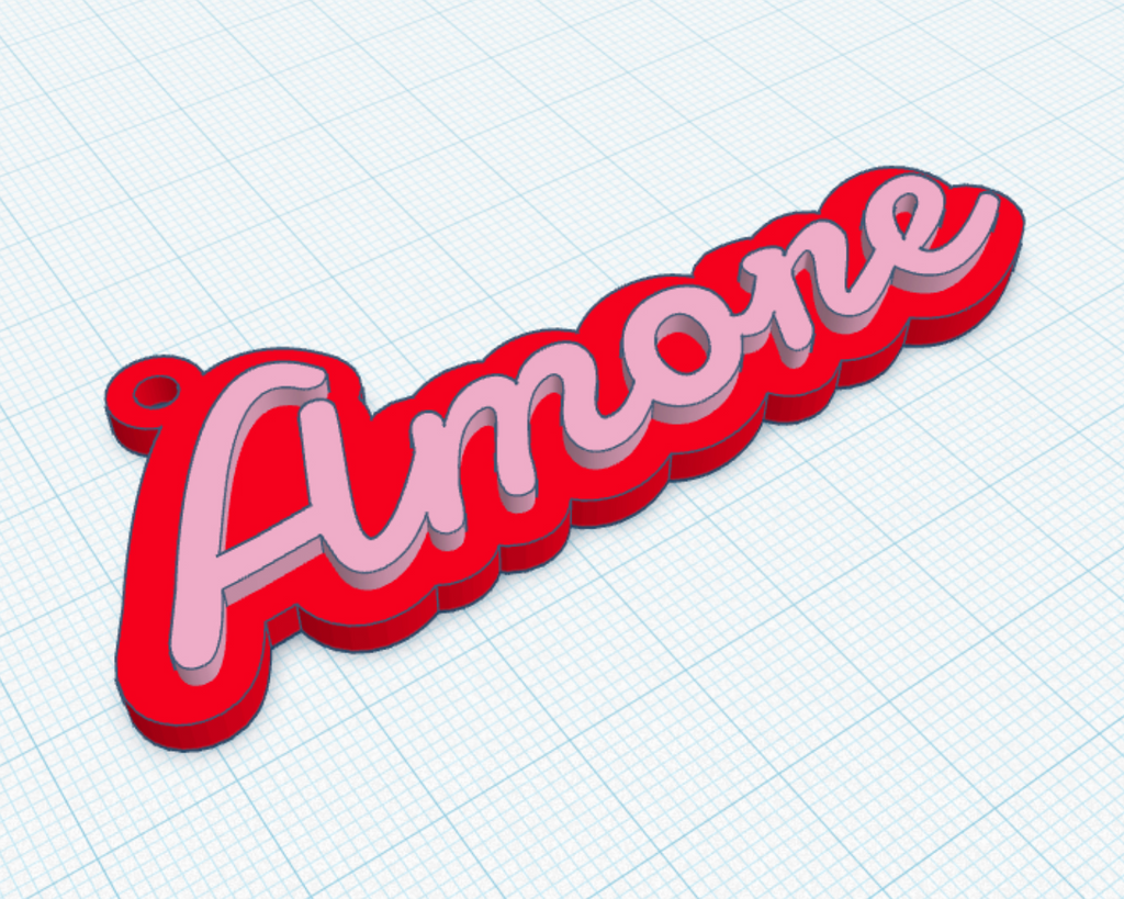 Amore Keychain