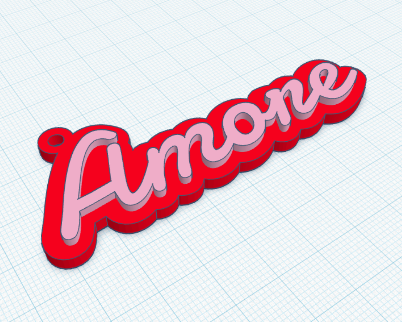 Amore Keychain