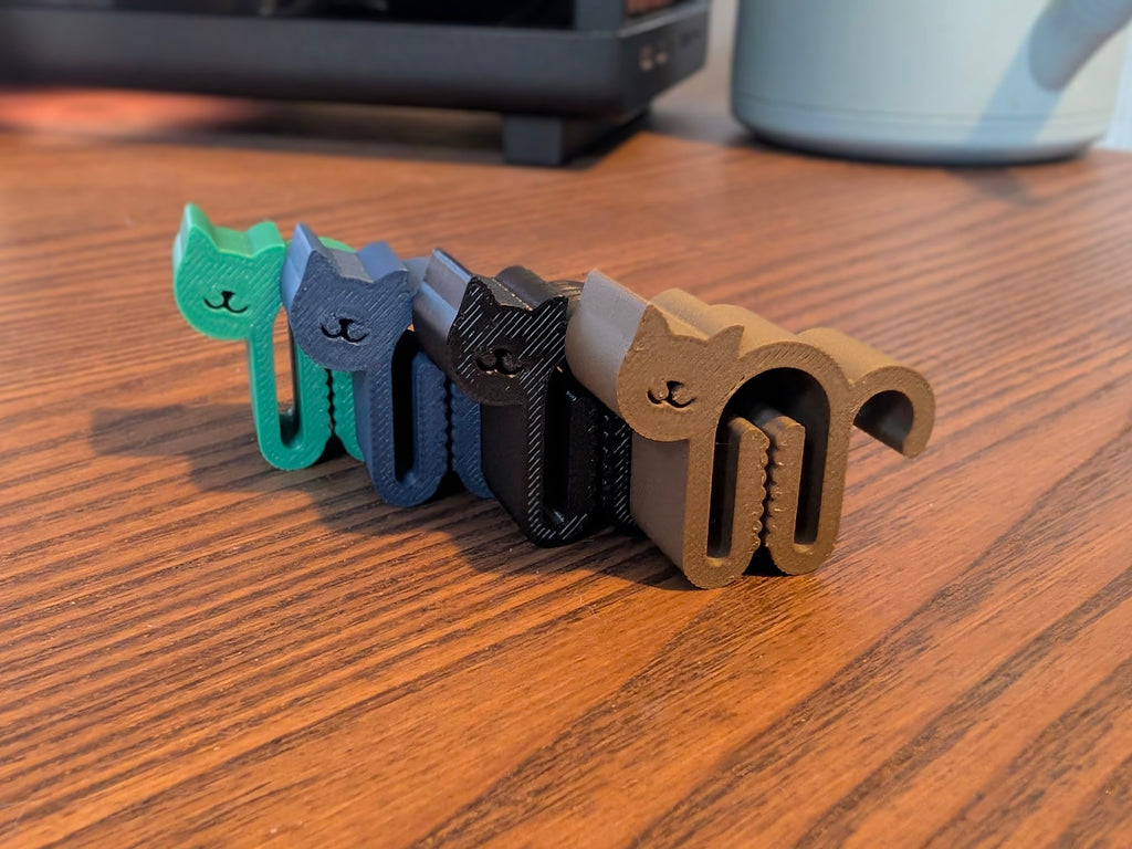 Cute Cat Bag Clips