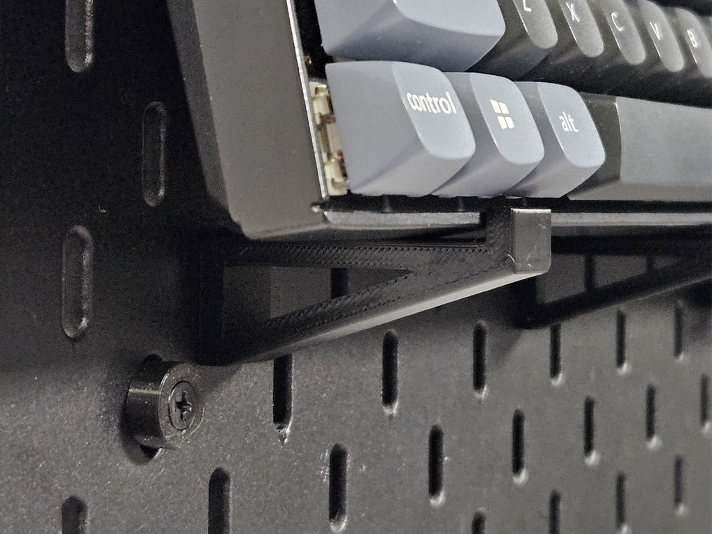 IKEA Skadis Keyboard hook