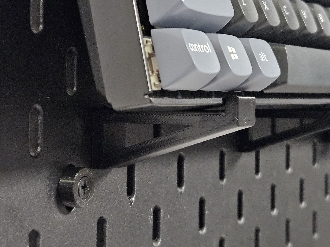 IKEA Skadis Keyboard hook