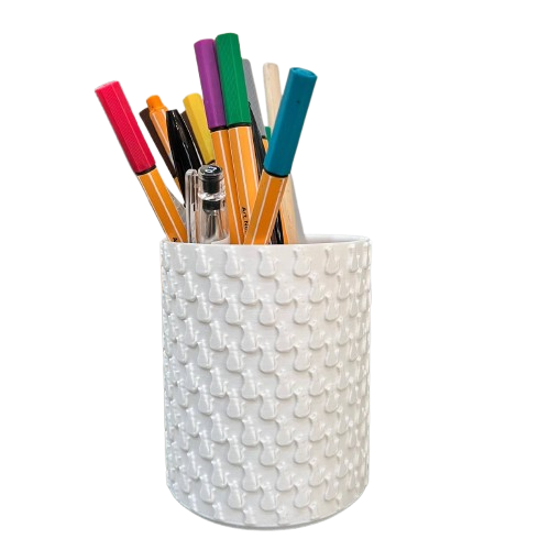 Cat Whisker Crest Pen Holder Multipurpose Storage