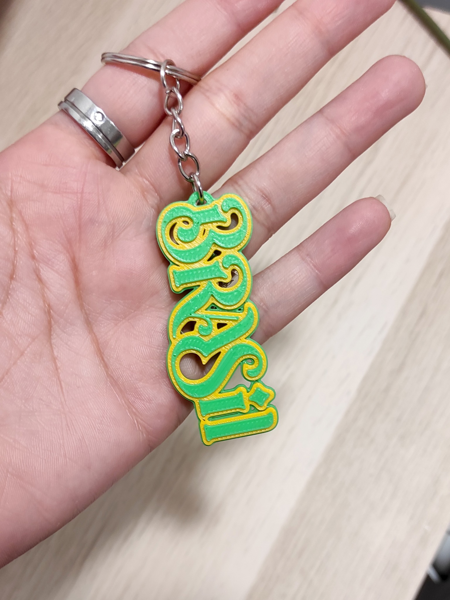 Brasil Keychain