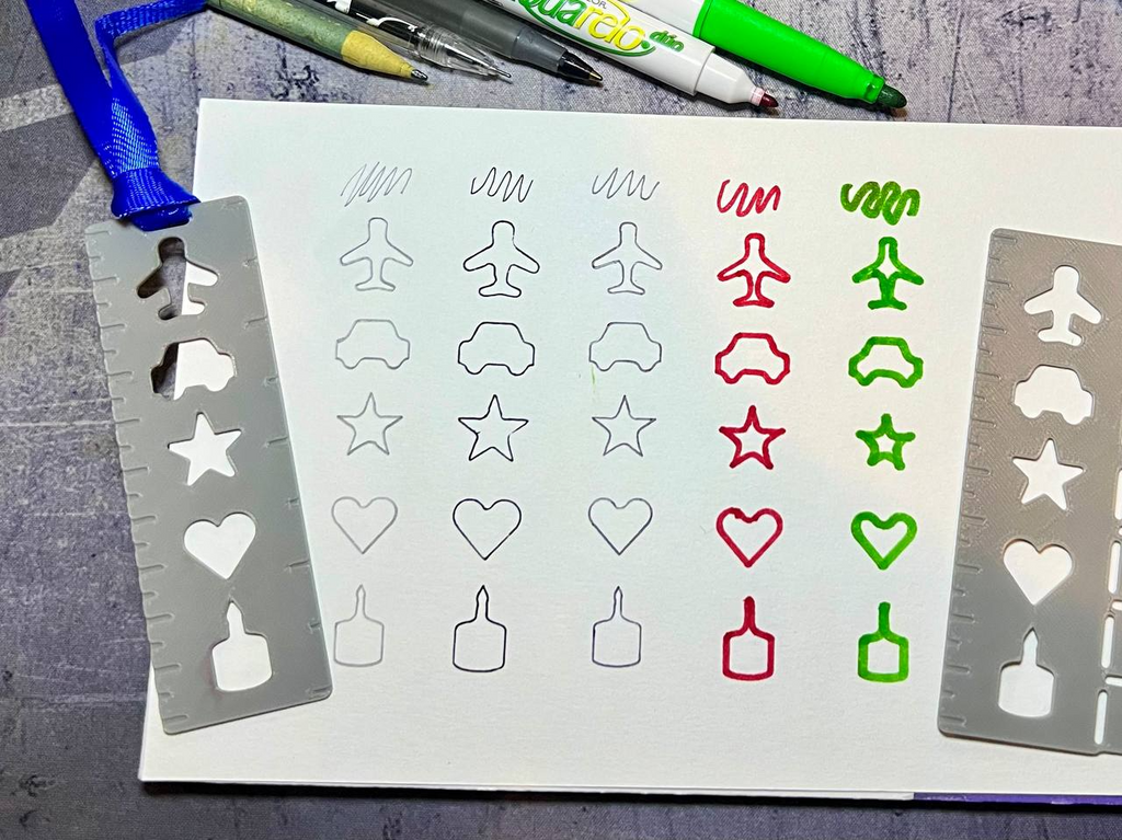 The Calendarizer - Stencil for Journaling
