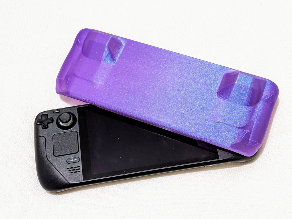 Steam Deck lightweight front cover - protects joysticks and screen (full front cover version)